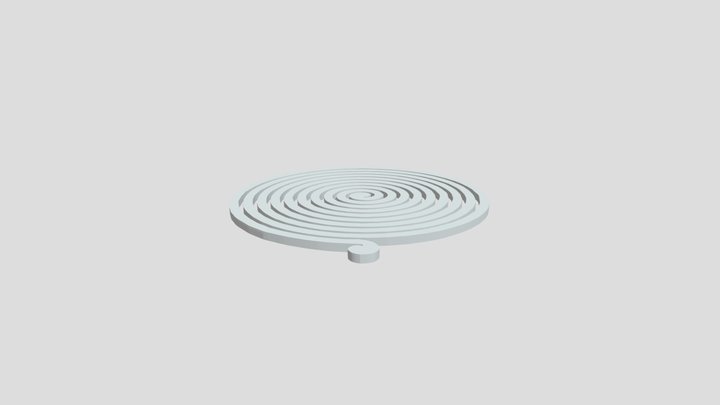 spiral 3D Model