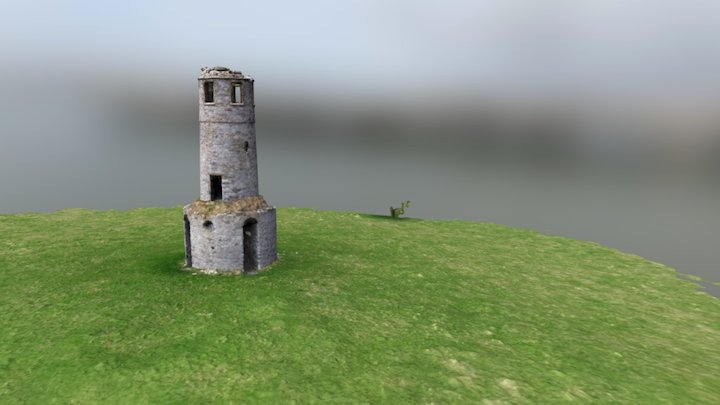 Tinamuck Watch Tower Ballycumber, Co. Offaly 3D Model
