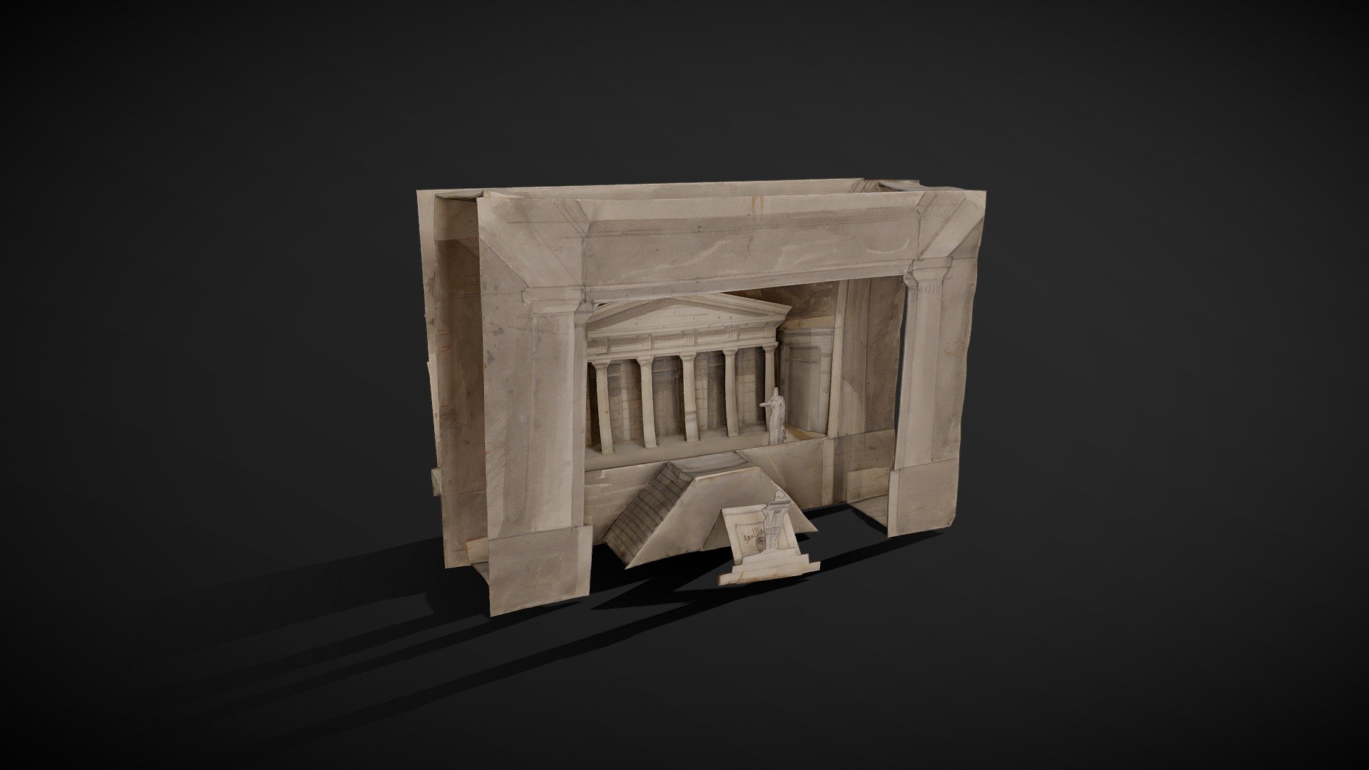 3D Theatre Model — Sketchfab embed 3D viewer