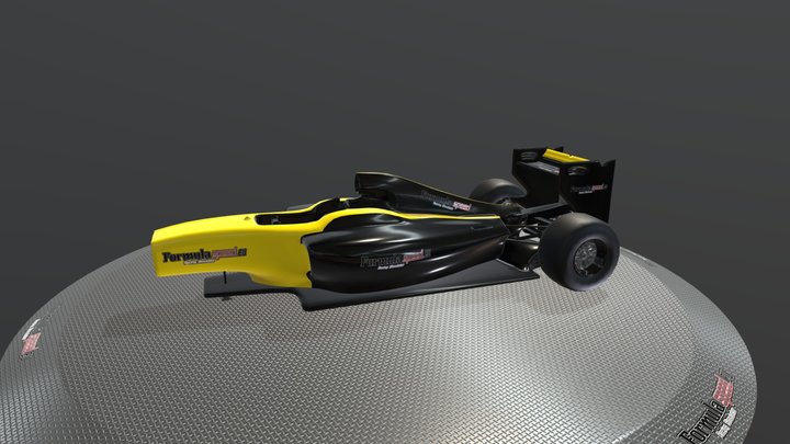 Renault Cockpit Simulator 3/4 - Formulaspeed 3D Model