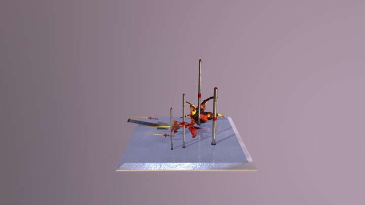 Swordfish Cowboy Bebop 3D Model
