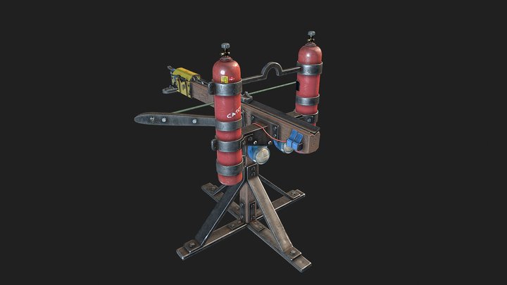 Ballista - Rust Fan Art 3D Model