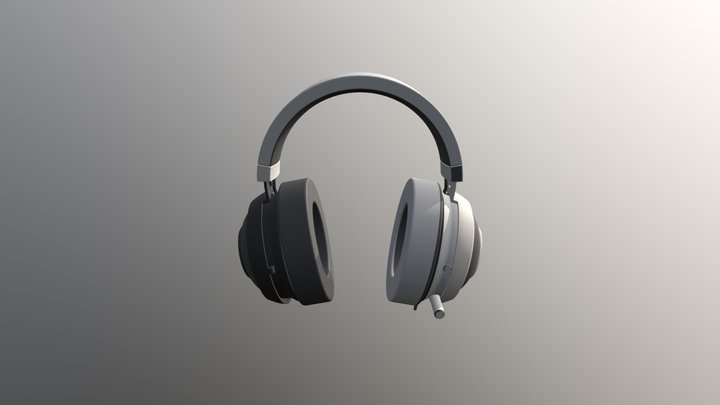 Razer Headphones 3D Model