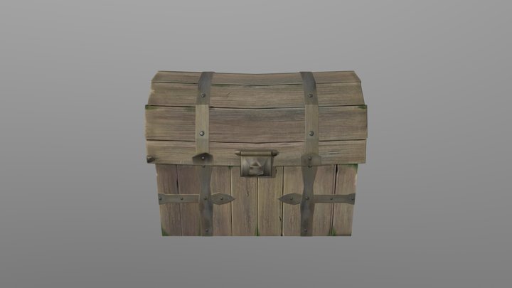 chest from genshin 3D Model