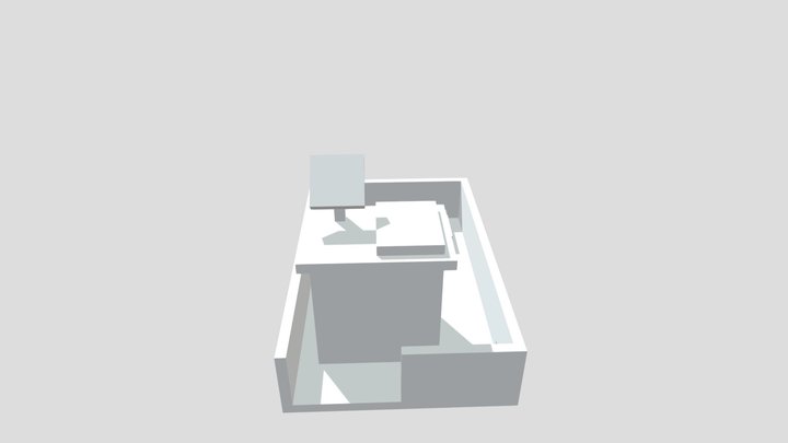 House (School Project) 3D Model