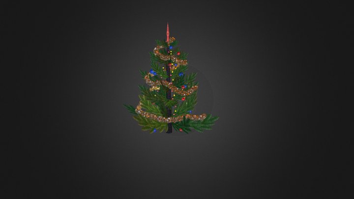 Елка 3D Model