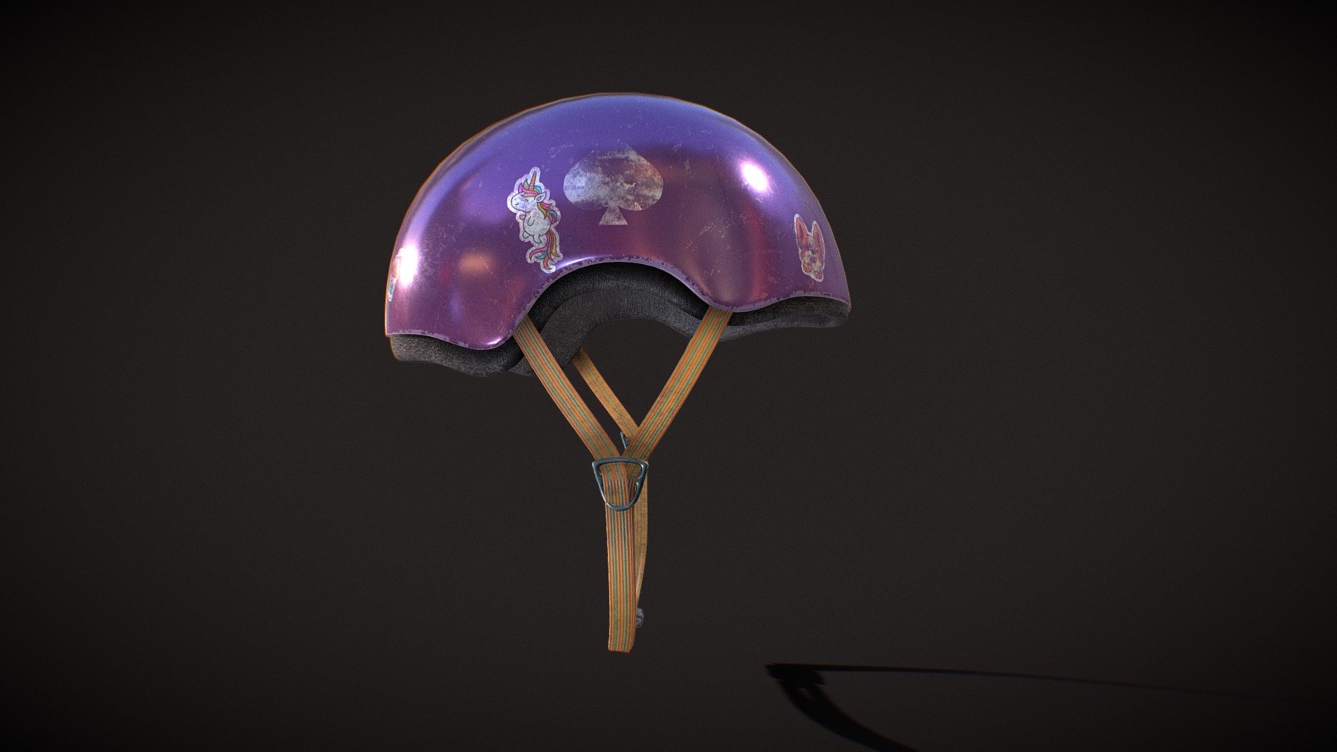 Skate Helmet test 3D model by roberto_herreratec [322ab81] Sketchfab