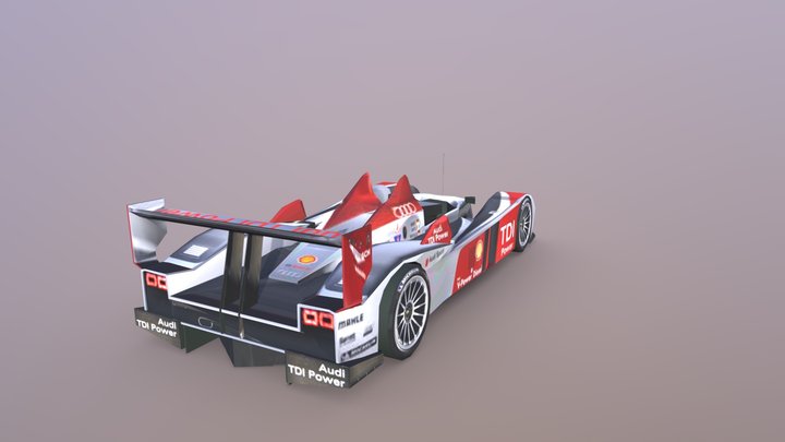 Audi R10 TDI  - Shell 24H Challenge – Modello 3D gratuito STL