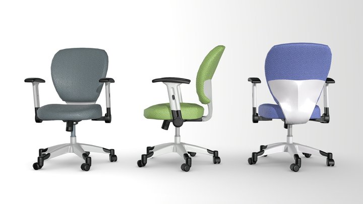 Office Chair PBR collection 3D Model