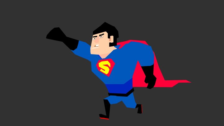 S Man 3D Model