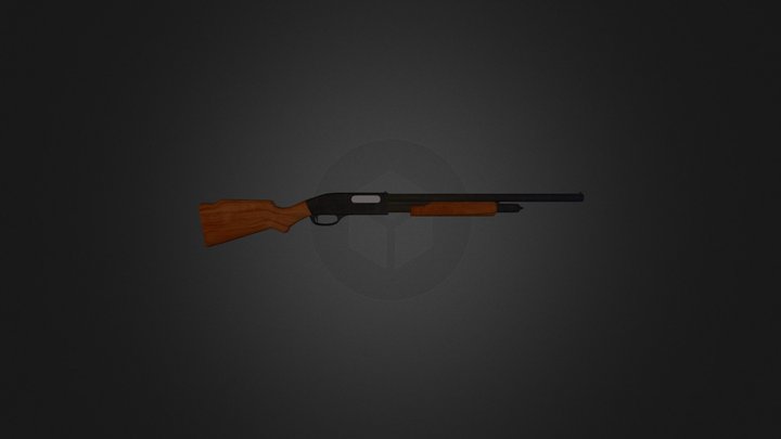 Hunting Shotgun | CQB 3D Model