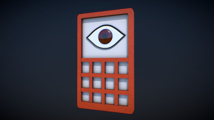 Viewing door of the anime "Kai Byoui Ramune" 3D Model