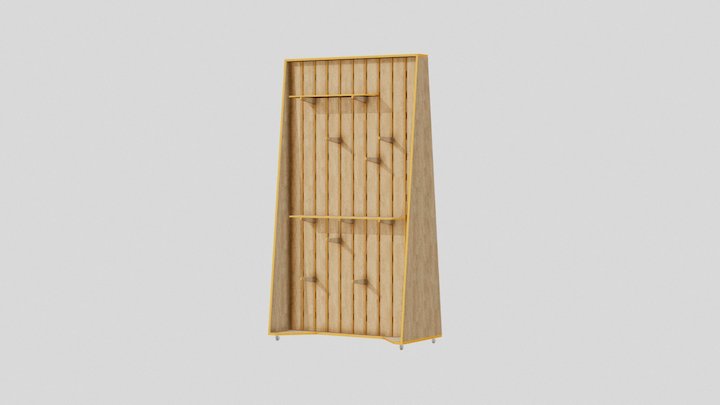 Partition Wall 3D Model