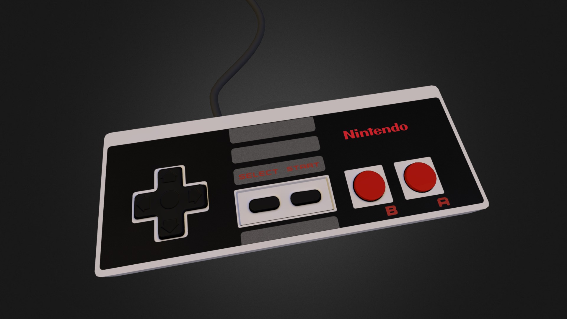 NES 3D model by bnopnia [322efa5] Sketchfab