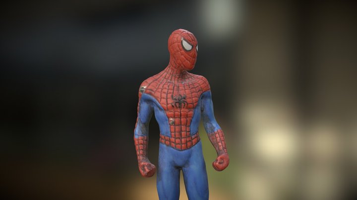 Spiderman toy 3D Model
