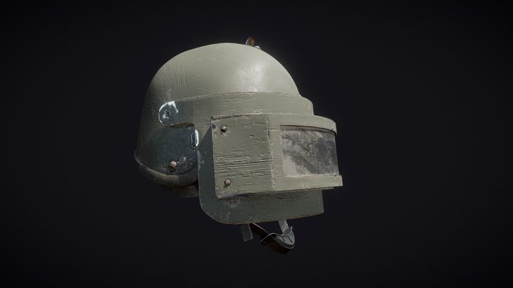 Spetsnaz Helmet - PUBG Level 3 Helmet | 3D model