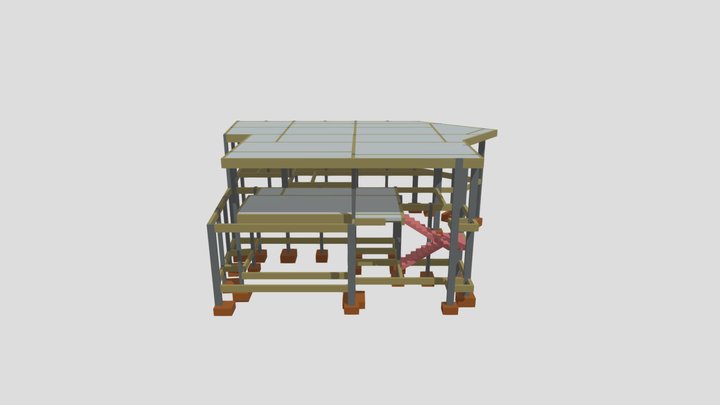 QR COD_ESTRUTURAL 3D Model