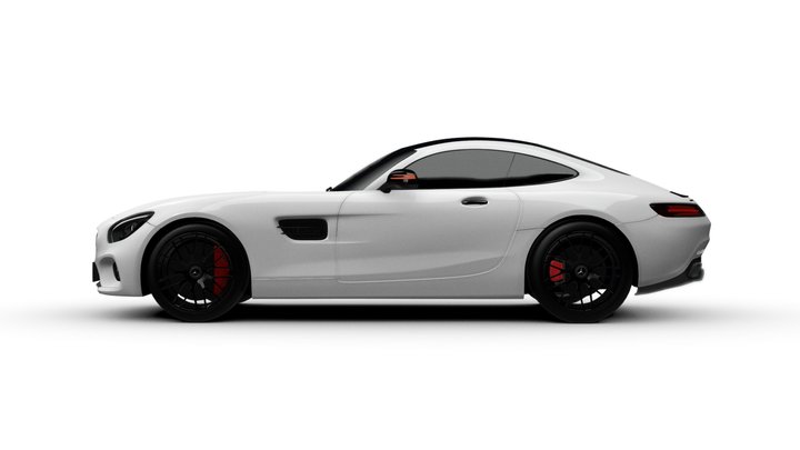 Mercedes-Benz AMG GT 2016 3D Model