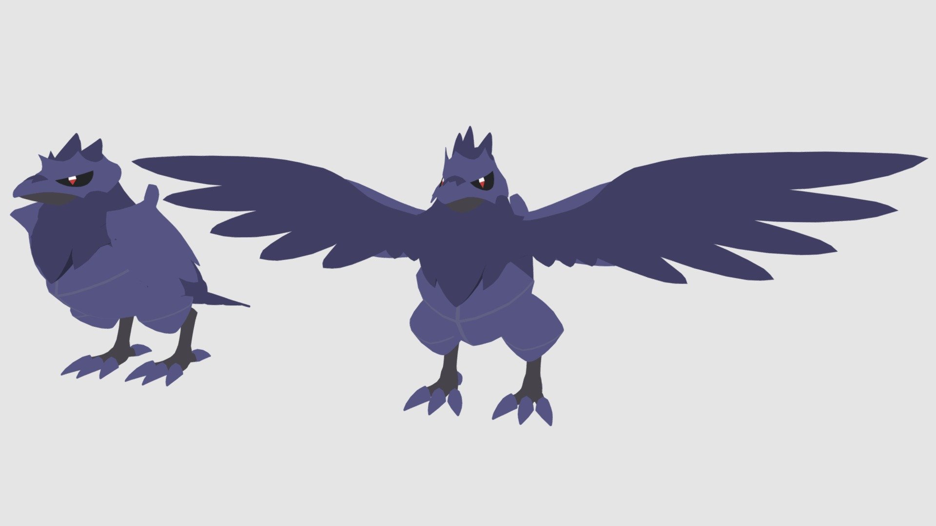 Corviknight (New Textures) - Download Free 3D model by Mariokart07 ...