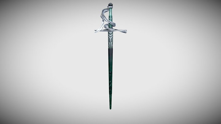 Kaladins Shardblade - Edgedancer Variant 3D Model