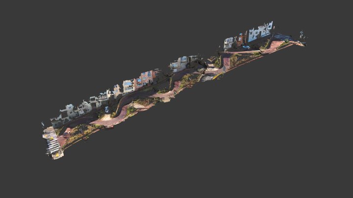 Lombard Street 3D Model