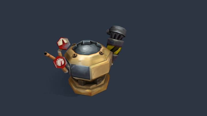 DAE Warchest - Gnomes 3D Model
