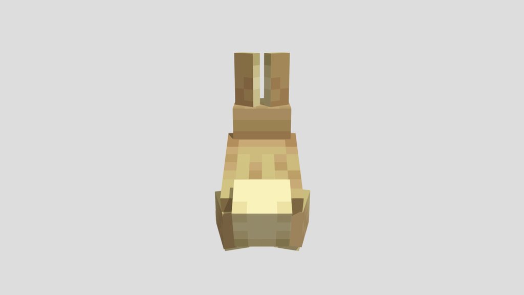 Minecraft Rabbit Remastered by Kiv