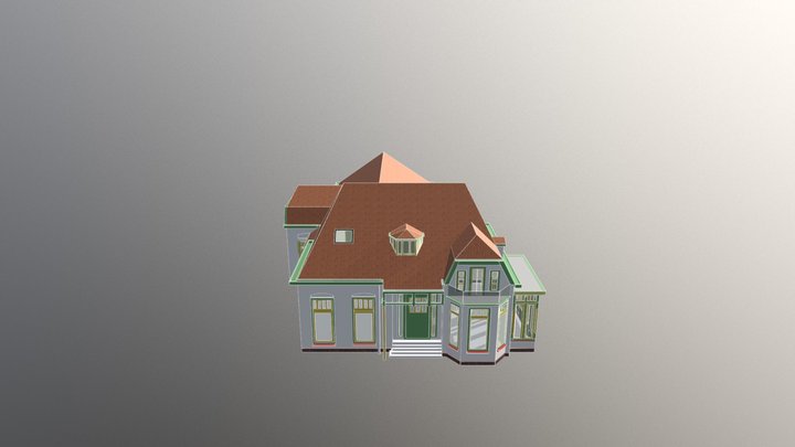 Pipi langkous huis 3D Model