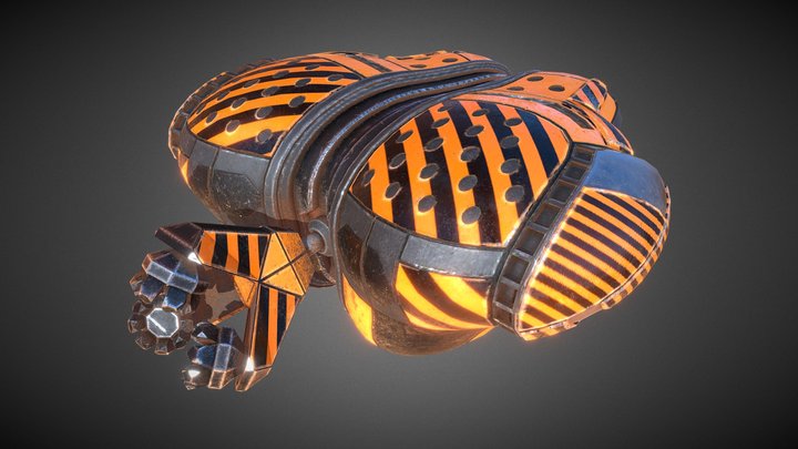 Mining Drone Mk. VII – Free 3D Model STL