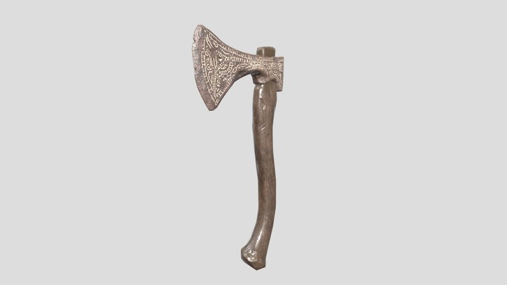 Scandinavian axe 3D Model