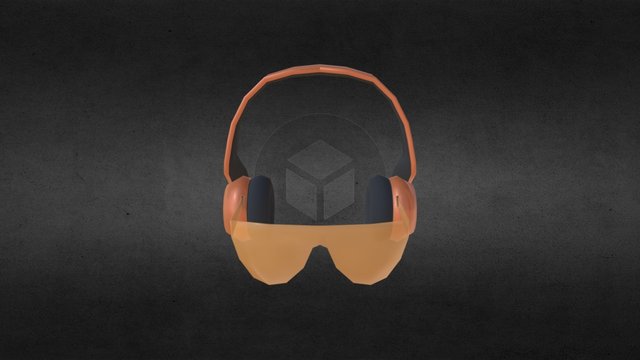 Tracer Headphone (Overwatch x Headphone Project) 3D Model