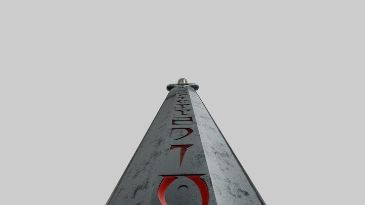 Imperial Daedric Sword 3D Model