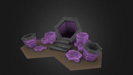 Hex Lair 3D Model