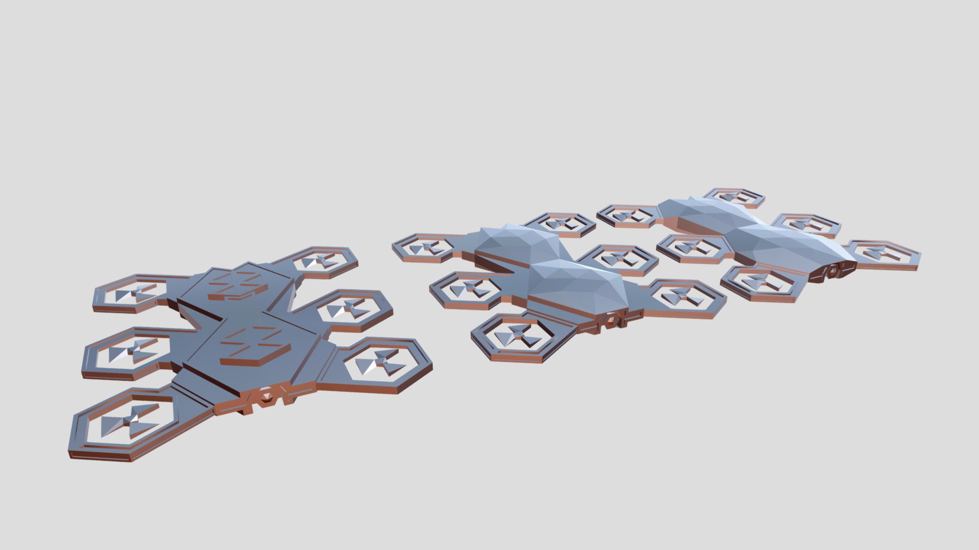 Drones mark 1,2 & 3