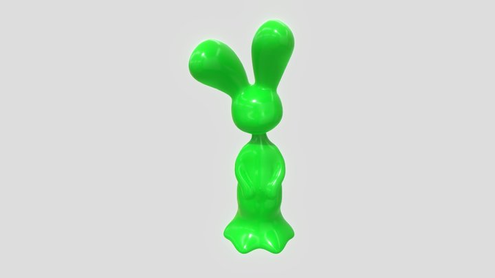 Goopy Figure 3D Model