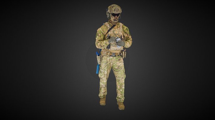3D-Scan / 3D-Print: NZ Tactical Gear 3D Model