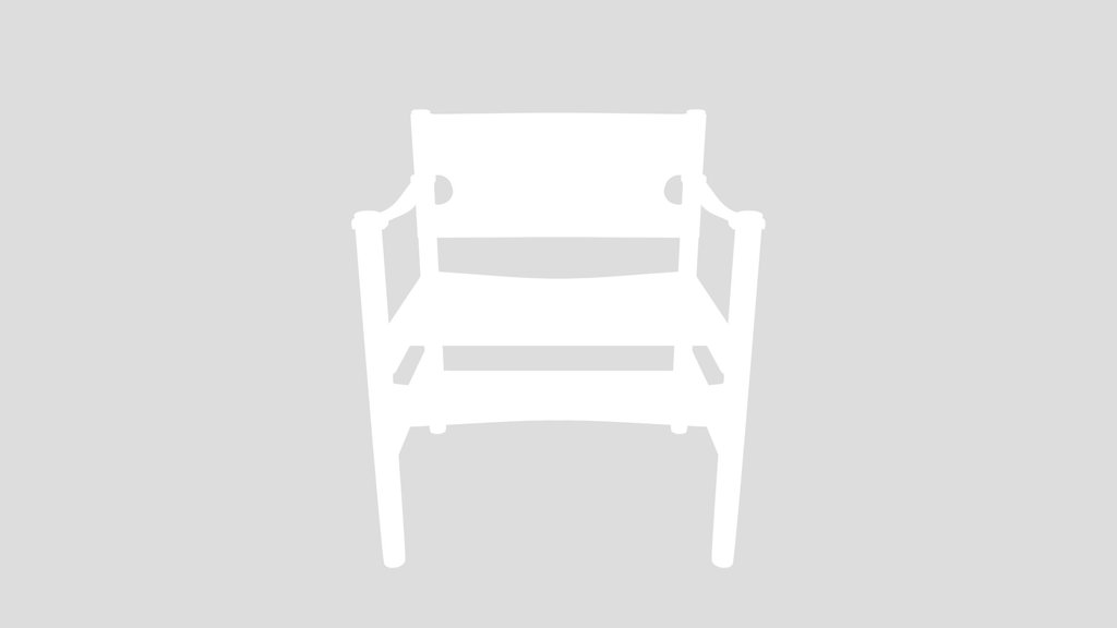 Canvas 21 Chair Black By B rge Mogensen