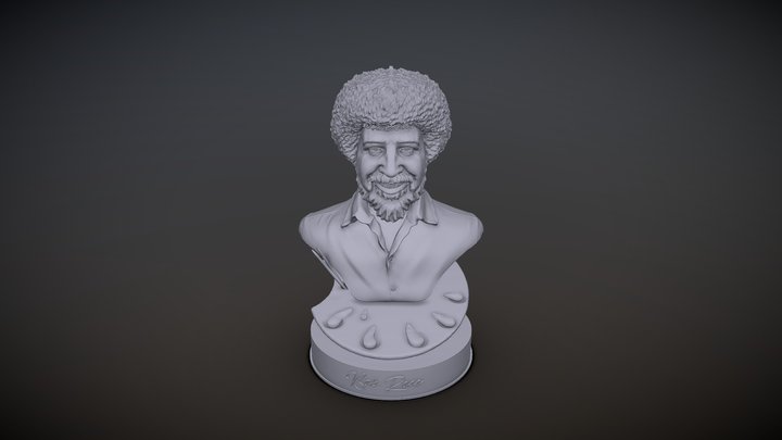BOB Ross - digitalsculpt 3D Model