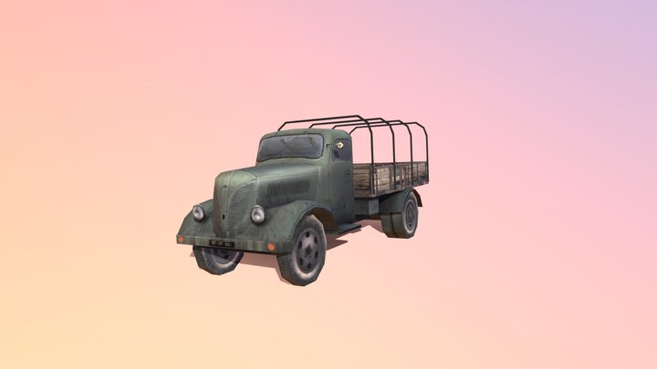 Old Mercedes – Free 3D Model STL
