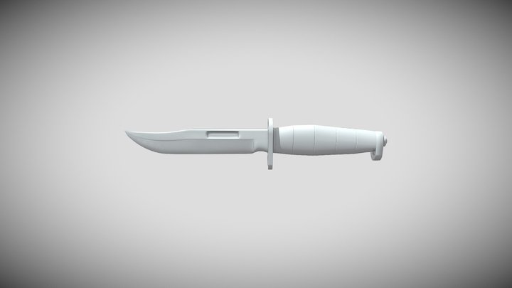 Faquinha 3D Model