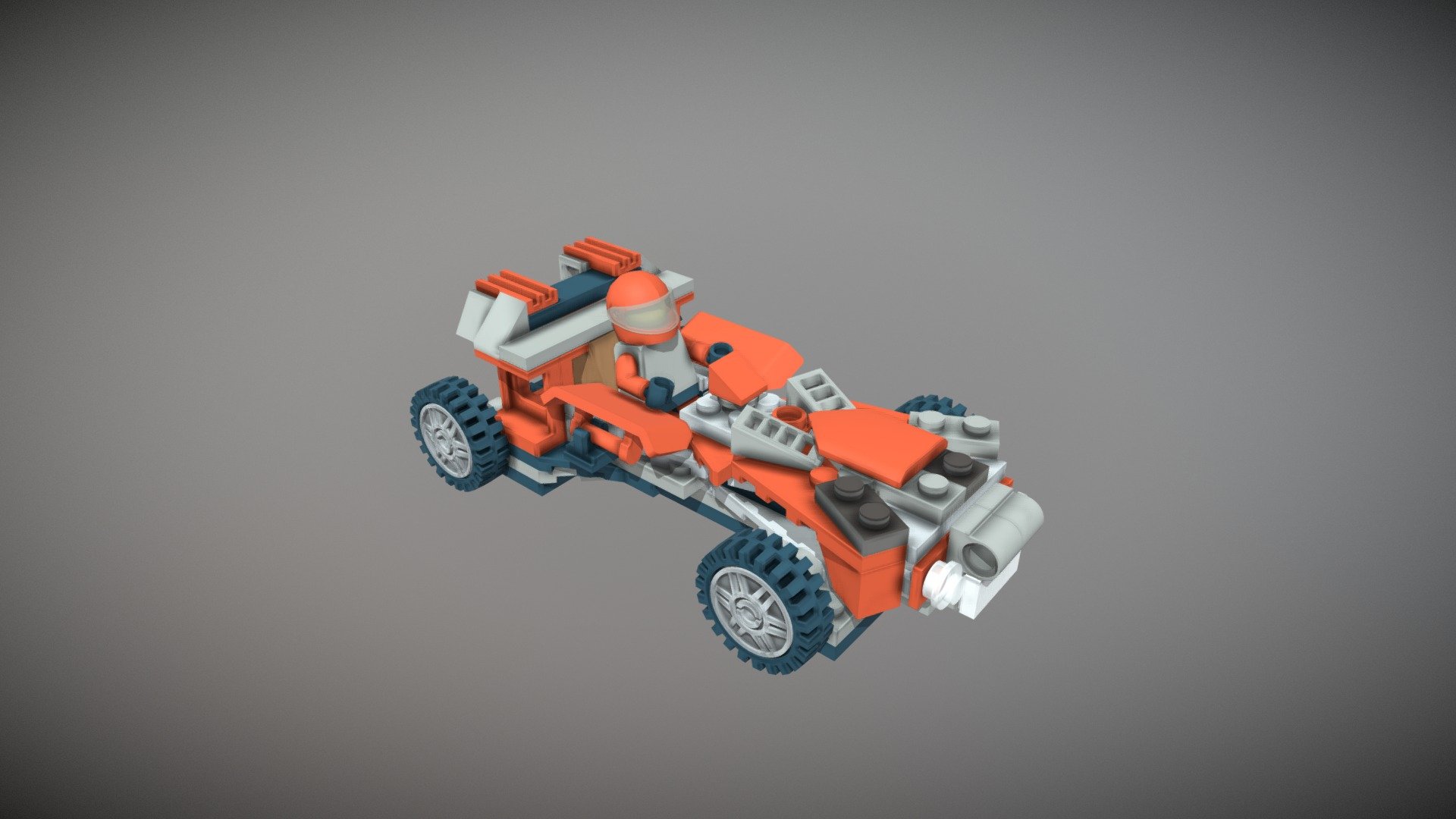 Dragster - 3D model by cadnza [323aa64] - Sketchfab