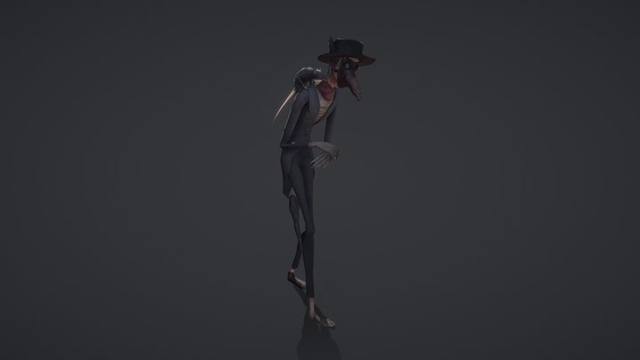 The Rat Man (AS3 - 3D Modelling) 3D Model