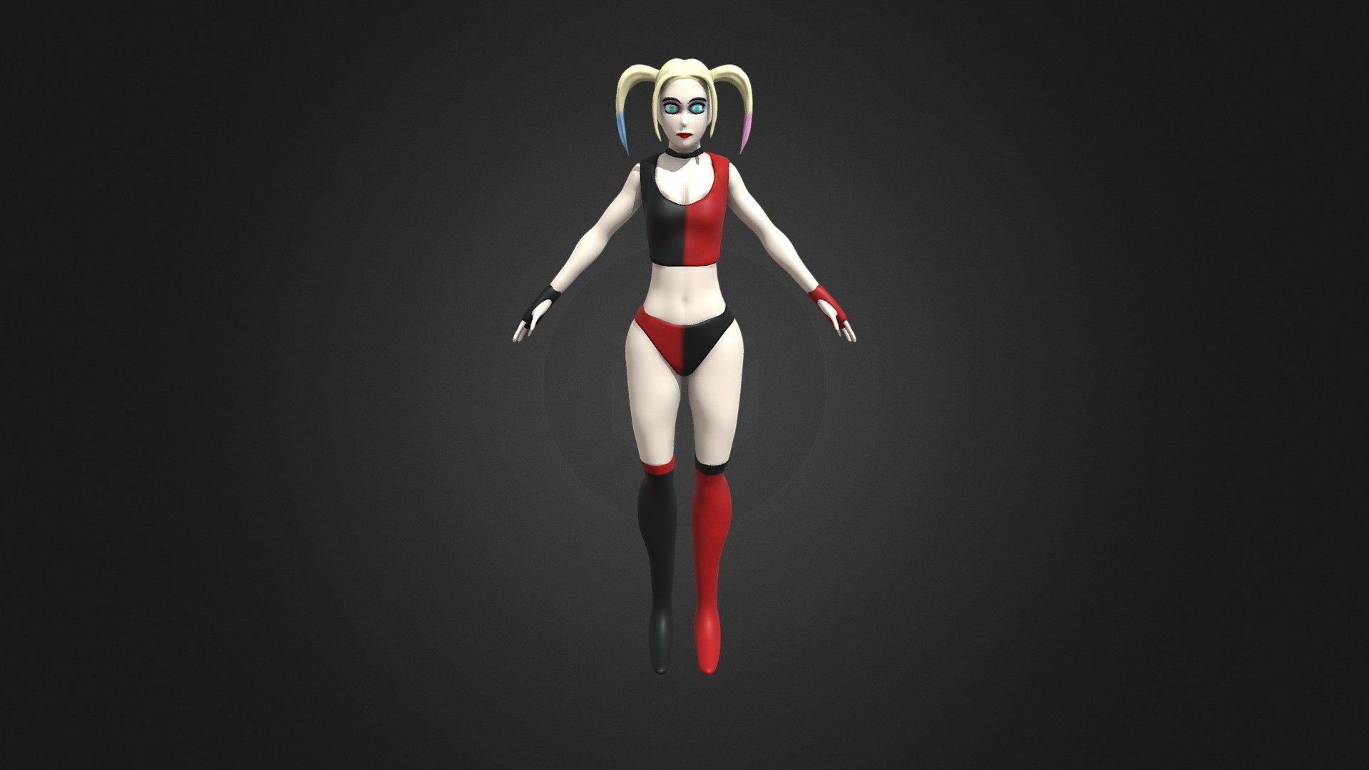 Harley Quinn V2 Download Free 3d Model By Agusting136 [323b4fa] Sketchfab