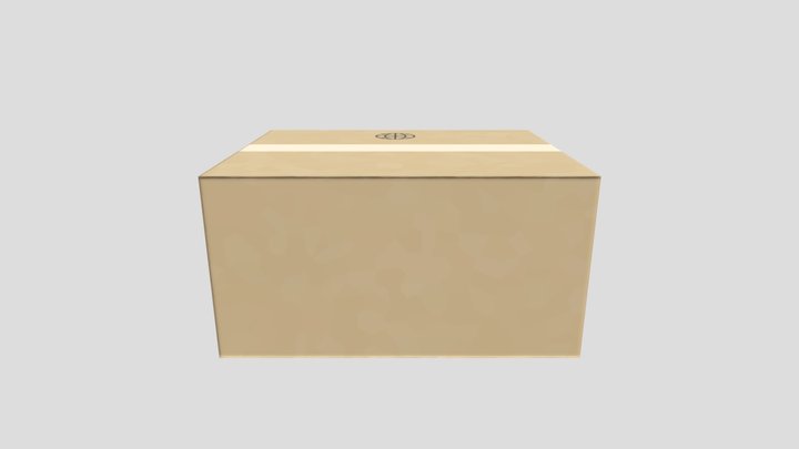 Cardboard_box 3D Model