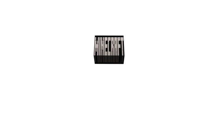 minecraft logo 3D Model