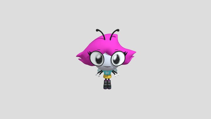 Chibi Maggie Pesky_glb 3D Model