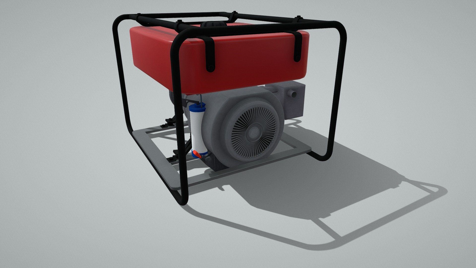Medium-Duty Portable Generator - Download Free 3D model by The Third ...