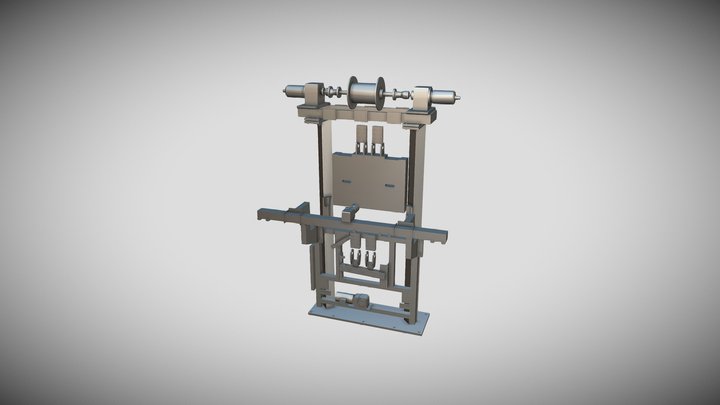 ANÁLISE ESTRUTURAL DE EQUIPAMENTO -  FEA 3D Model