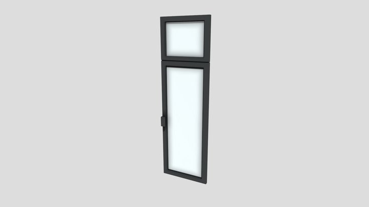 Modern Glass Entry Door |  3D Model – Free 3D Model STL