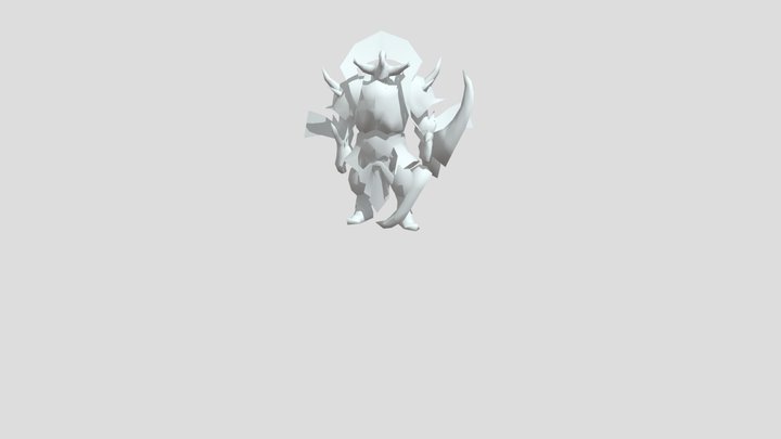 Brave Warrior@ Unarmed Idle 3D Model